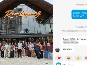 Saking Penuhnya, di Restoran Influencer Ini Ada Slot Reservasi Rp 1,2 Juta!