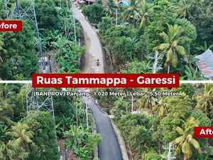 Jalanan di Pinrang Makin Mulus Berkat Bantuan Keuangan Pemprov Sulsel Rp 20 M