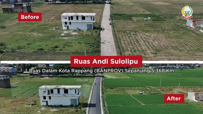 Bankeu Pemprov Poles Jalan di Sidrap: Dulu Tak Terurus, Kini Makin Mulus