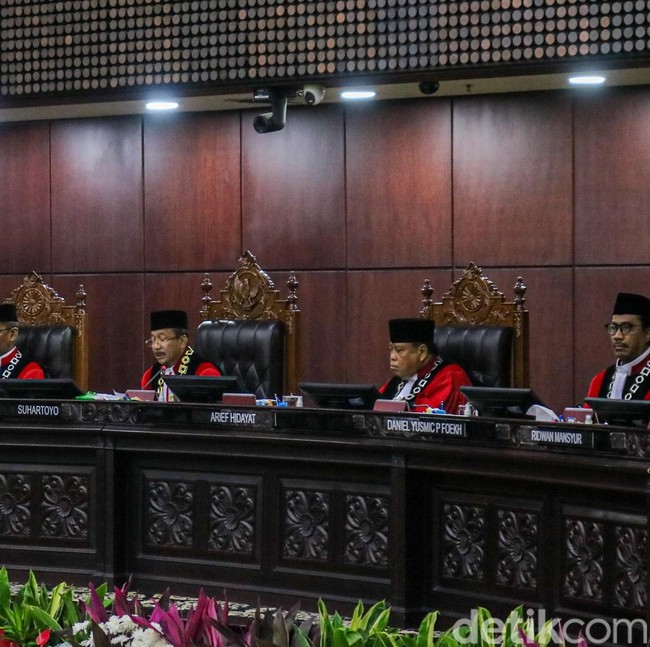 Sepanjang 2025, MK Tangani Rekor 701 Perkara