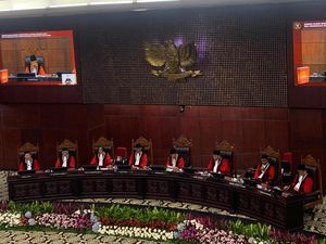 Anwar Usman Absen di Sidang Pleno Khusus Laporan Tahunan MK