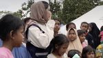 POV Tiara Andini Beri Bantuan dan Main Bareng Anak-anak Aceh Tamiang