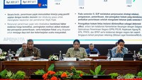 Kinerja tersebut tercermin dari defisit APBN yang tetap terkendali pada batas aman, yakni sebesar 2,92% PDB. Pemerintah memastikan kebijakan fiskal dijaga secara pruden dan berkelanjutan.