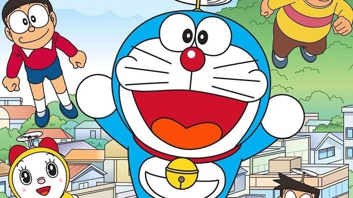 Poster serial Doraemon