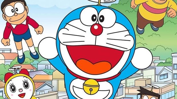 Poster serial Doraemon