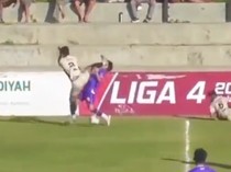 Terjadi Lagi! Tendangan Brutal Bikin Pemain Ini Dilarang Main Seumur Hidup