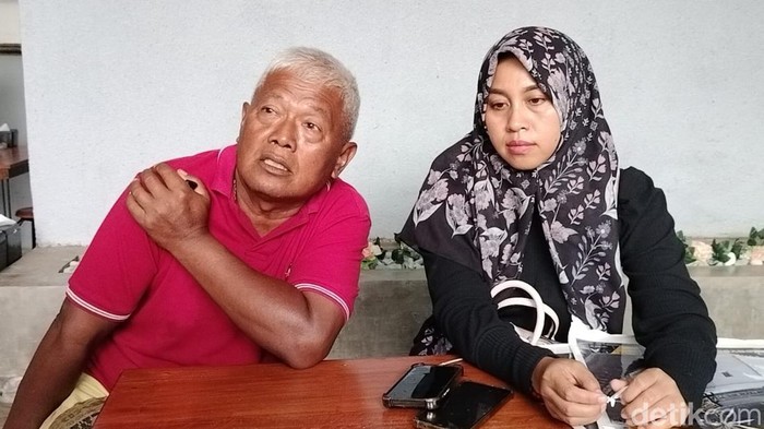 Eks dosen UIN Malang Imam Muslimin atau Yai Mim dan istrinya, Rosida Vigneswari di Polresta Malang Kota