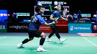 Malaysia Open 2026: Ditekuk Ganda Korea, Ana/Trias Gagal ke Semifinal