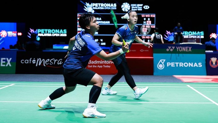 Malaysia Open 2026: Ditekuk Ganda Korea, Ana/Trias Gagal ke Semifinal