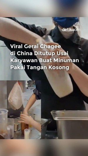  Video Gerai Chagee di China Ditutup gegara Tingkah Karyawannya