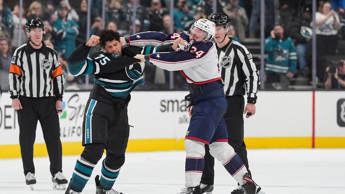 Viral Laga Hoki Es NHL Berubah Jadi Duel Tinju