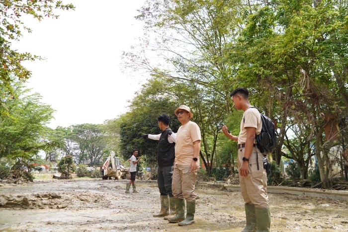 Kantor-kantor Pemkab Aceh Tamiang Dibersihkan, Progres Capai 30%