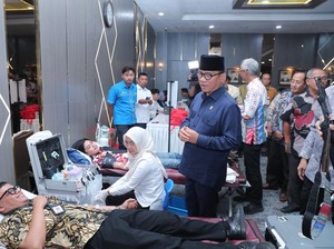 Mendes Yandri Gagas Gerakan Nasional Donor Darah Desa untuk Indonesia
