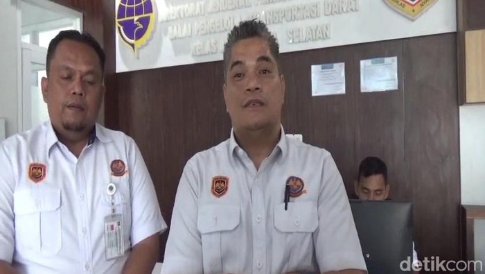 Kepala Seksi Lalu Lintas Jalan, Sungai, Danau Penyebrangan, dan pengawasan BPTD Kelas II Sumsel Milfer Jonely.