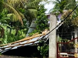 Angin Kencang Rusak 3 Rumah Warga di Lombok Timur, Kerugian Belasan Juta