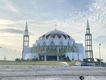 Pemkot Parepare Ogah Putus Kontrak Proyek Menara Masjid Terapung yang Molor