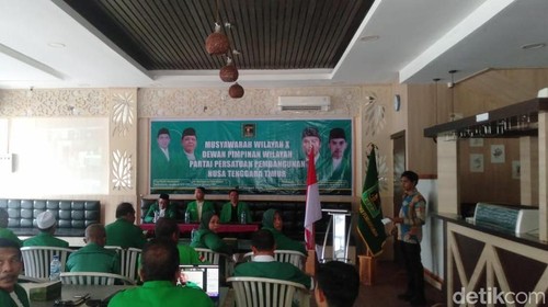 Suasana saat Muswil DPW PPP NTT di Kupang, Rabu (7/1/2026).