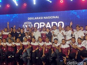 Menpora dan Ketum KONI Hadir di Deklarasi ORADO
