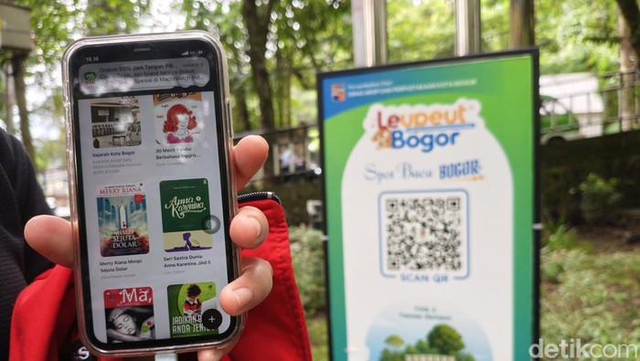 Hore, Ada Perpustakaan Gratis di Alun-Alun Bogor dan Taman Sempur