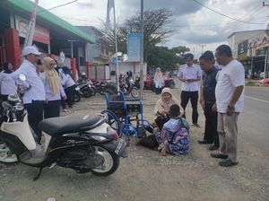 Pengemis Ngesot di Tengah Jalan Bajoe Bone Ganggu Pengendara, Dinsos Amankan