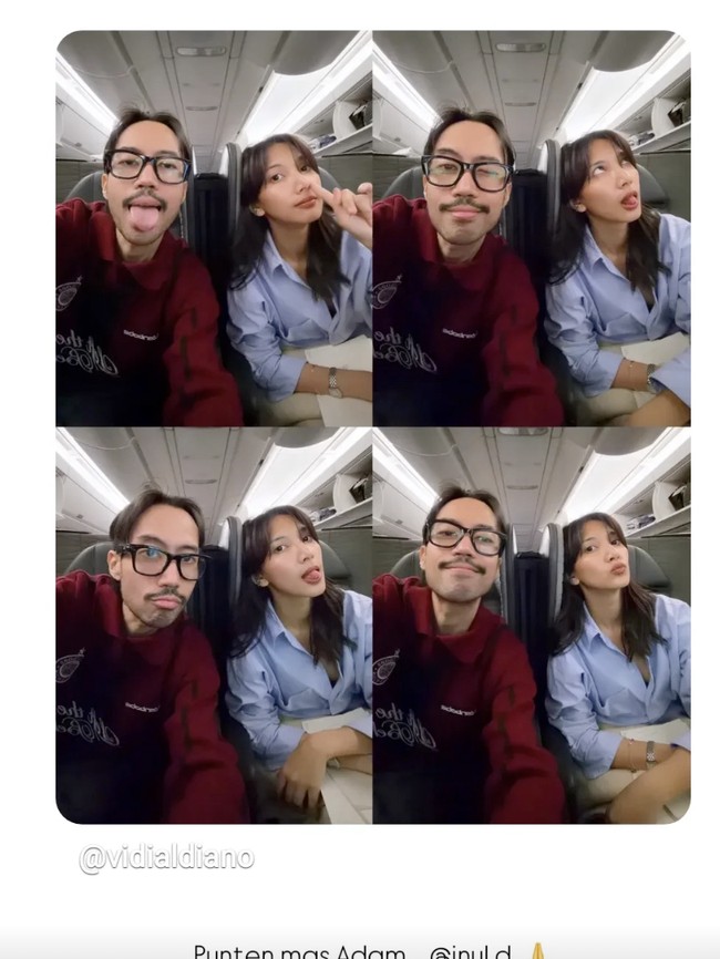 Berkumis Tebal Bikin Pangling, Vidi Aldiano Colek Inul Daratista