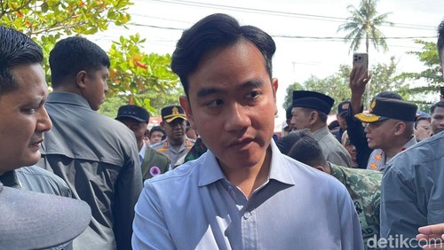 Wapres Gibran Rakabuming Raka meninjau kondisi banjir di Banjar, Kalimantan Selatan, Kamis (8/1/2026).