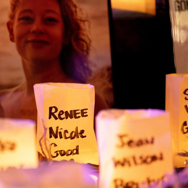 Aksi Doa dan Lilin Warnai Protes atas Tewasnya Renee Nicole Good oleh Agen ICE