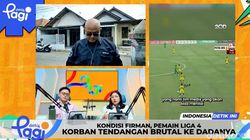 Video: Kondisi Firman, Pemain Liga 4 Korban Tendangan Brutal ke Dadanya 