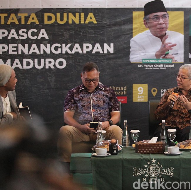 Diskusi Penegakan Hukum Internasional Usai Maduro Ditangkap AS