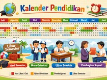 Kalender Pendidikan NTB 2026: Jadwal Libur Sekolah, Ujian, dan Pembagian Rapor