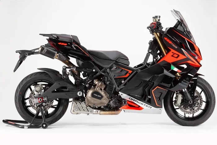 Italjet Dragster 459 Meluncur: Pakai Penggerak Rantai, Harga Rp 190 Jutaan