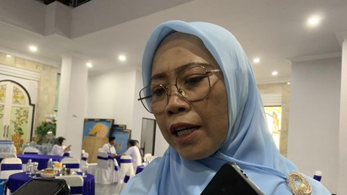 Kadinkes Lombok Barat, Erni Suryana. (M. Zahiruddin/detikBali)