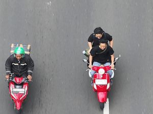 Kakorlantas Terjunkan TLE Drone di Cibubur, Ajak Masyarakat Makin Tertib Berlalu Lintas