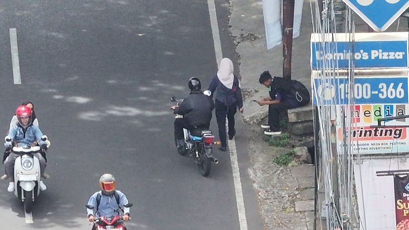 Kakorlantas Terjunkan TLE Drone di Cibubur