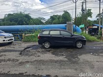 Jalan Diponegoro Binjai Rusak Parah, Warga Sebut Sering Terjadi Kecelakaan