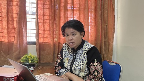 Koordinator BGN Wilayah Bali, Risca Christina ditemui di Kantor Balai Penjaminan Mutu Pendidikan (BPMP) Bali, Denpasar, Jumat (9/1/2026). (Rizki Setyo/detikBali)