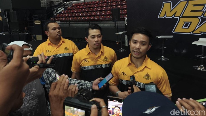 Kuasa hukum Jokowi, Yakup Hasibuan, saat ditemui awak media di GOR Sritex Arena, Solo, Jumat (9/1/2026).