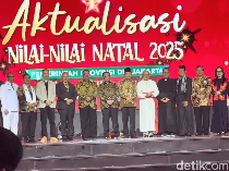 Video Menag-Pramono Hadiri Perayaan Natal Jakarta 2025