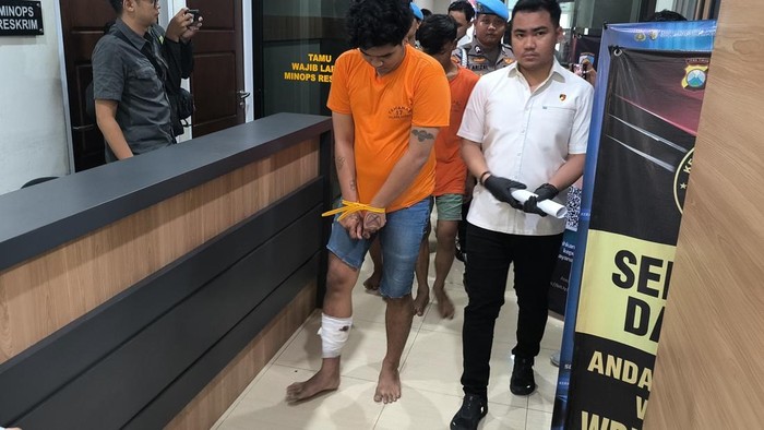 Ketua Gangster Bacok 2 Warga Gresik Ditembak karena Melawan Petugas