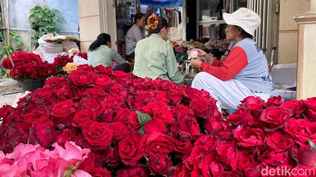 Pasokan Mawar di Kota Batu Merosot Tajam hingga 80 persen