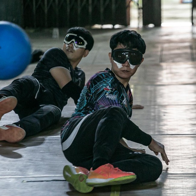 Pelatnas Goalball Indonesia Matangkan Persiapan Jelang ASEAN Para Games Thailand