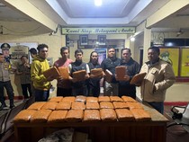 Polisi Gagalkan Pengiriman 42 Kg Ganja di Sarolangun