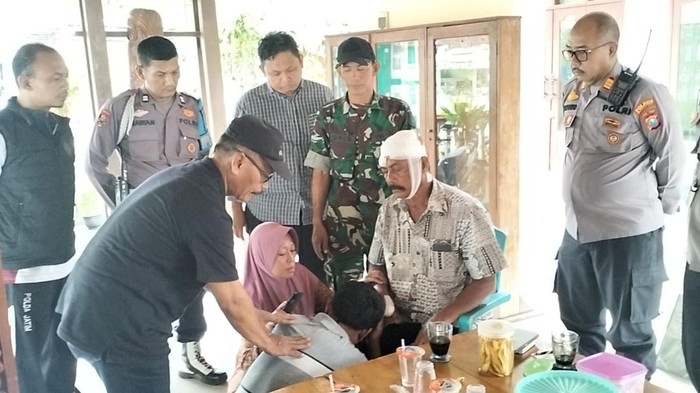 Pria Mojokerto Maafkan Adik Ipar yang Membacoknya Saat Duel