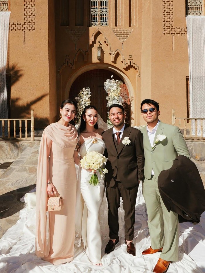 Rangkaian pernikahan Ranggaz Laksmana dan Angie Prijanto di Marrakesh, Maroko.