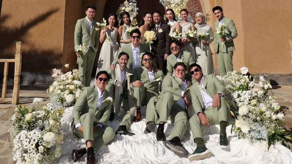 Potret Selebritas Hadiri Rangkaian Pernikahan Ranggaz Laksmana di Maroko