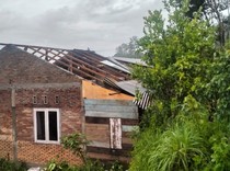 Hujan-Puting Beliung Terjang Taput, 70 Rumah Rusak dan 69 Terendam