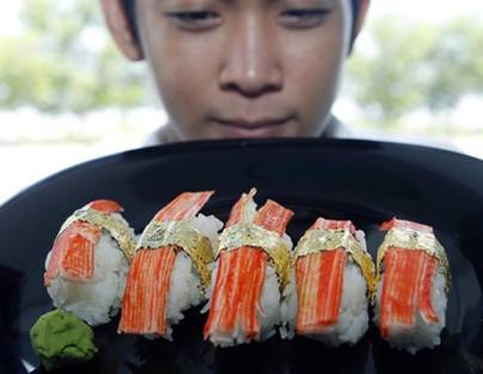 Sultan! Sushi Termahal di Dunia Ini Harganya Mencapai Rp 32 Juta