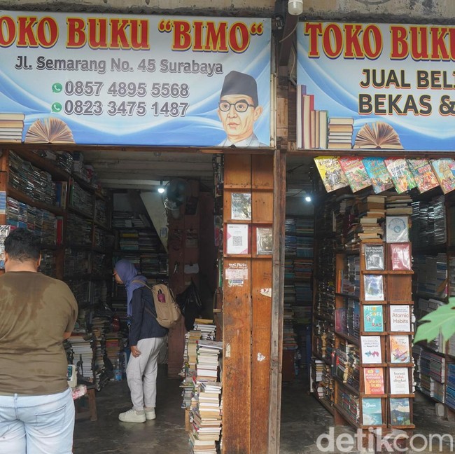 Kampung Ilmu Pusat Buku Bekas di Surabaya yang Masih Eksis