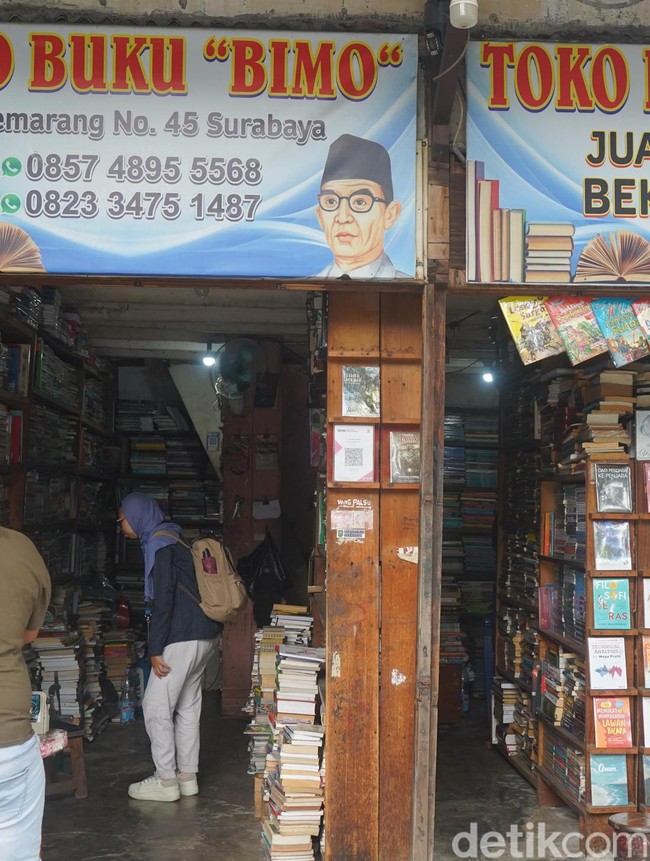 Kampung Ilmu Pusat Buku Bekas di Surabaya yang Masih Eksis