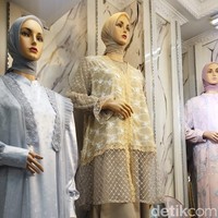 Viral Rompi Lepas Pasang Jadi Tren Baju Lebaran, Ini Harganya di Tanah Abang